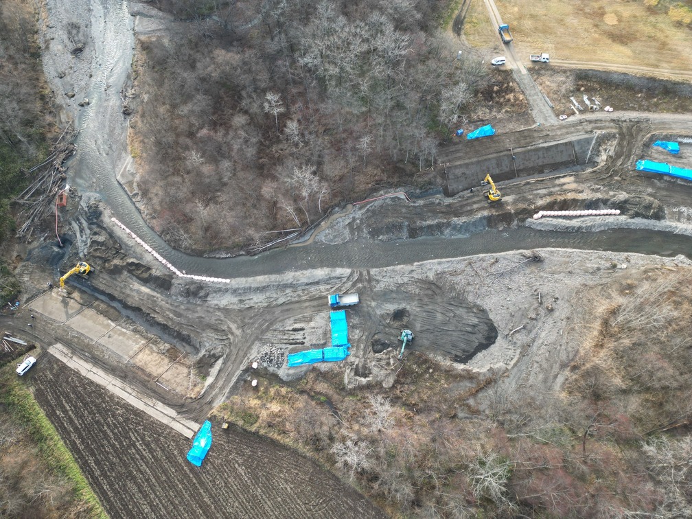 河川護岸工事