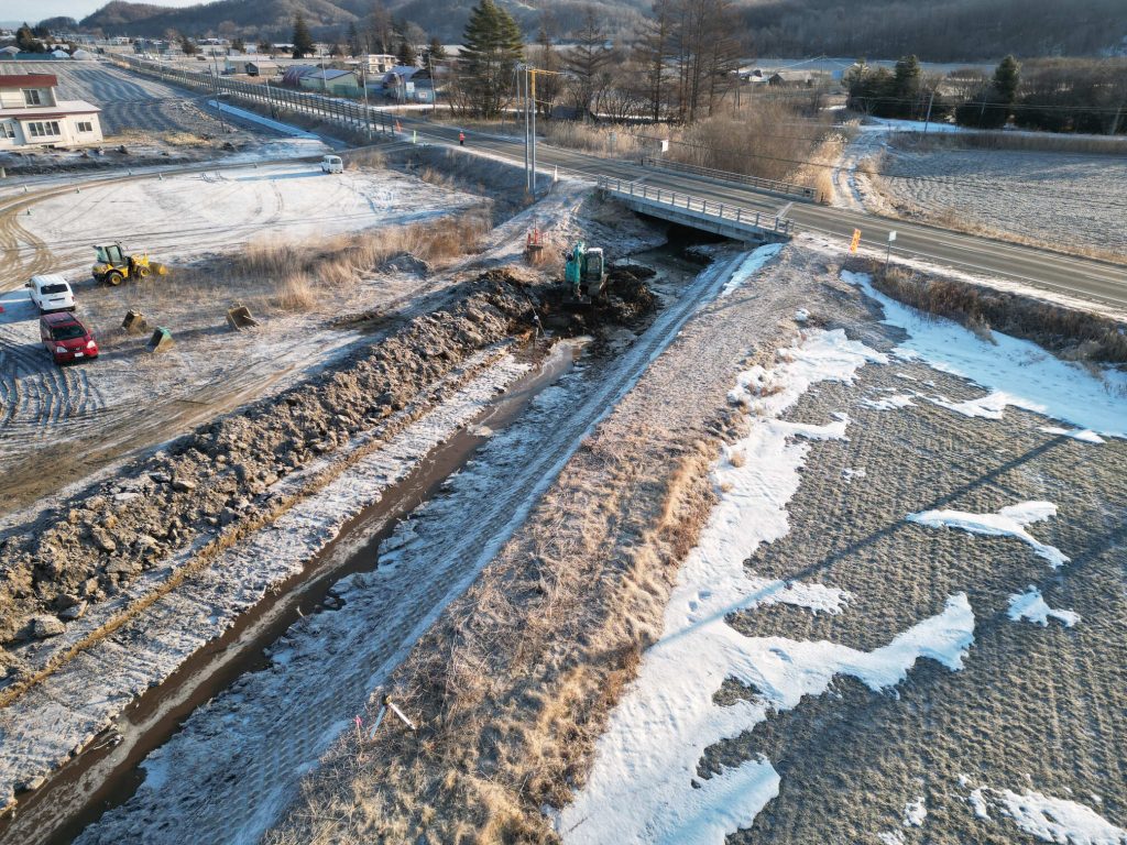 十弗川 河川改修工事